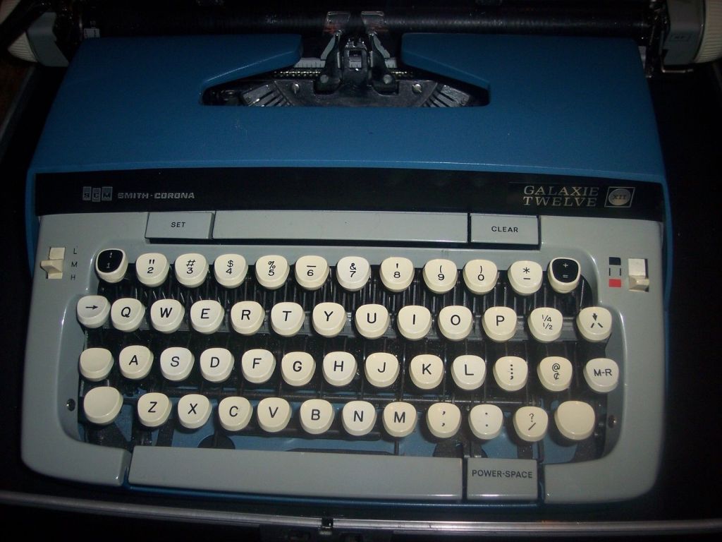 Close-up of the Smith Carona G 12