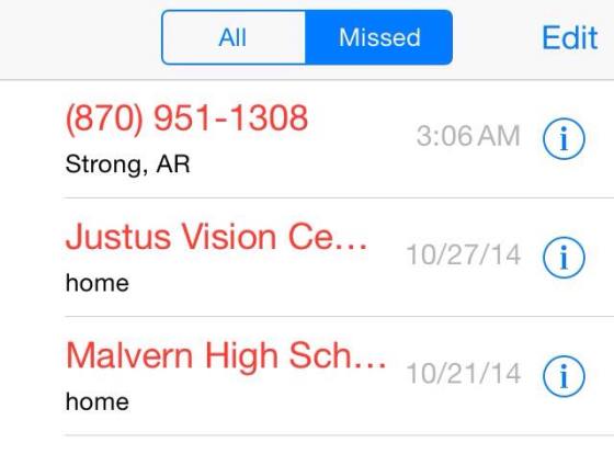 MissedCall