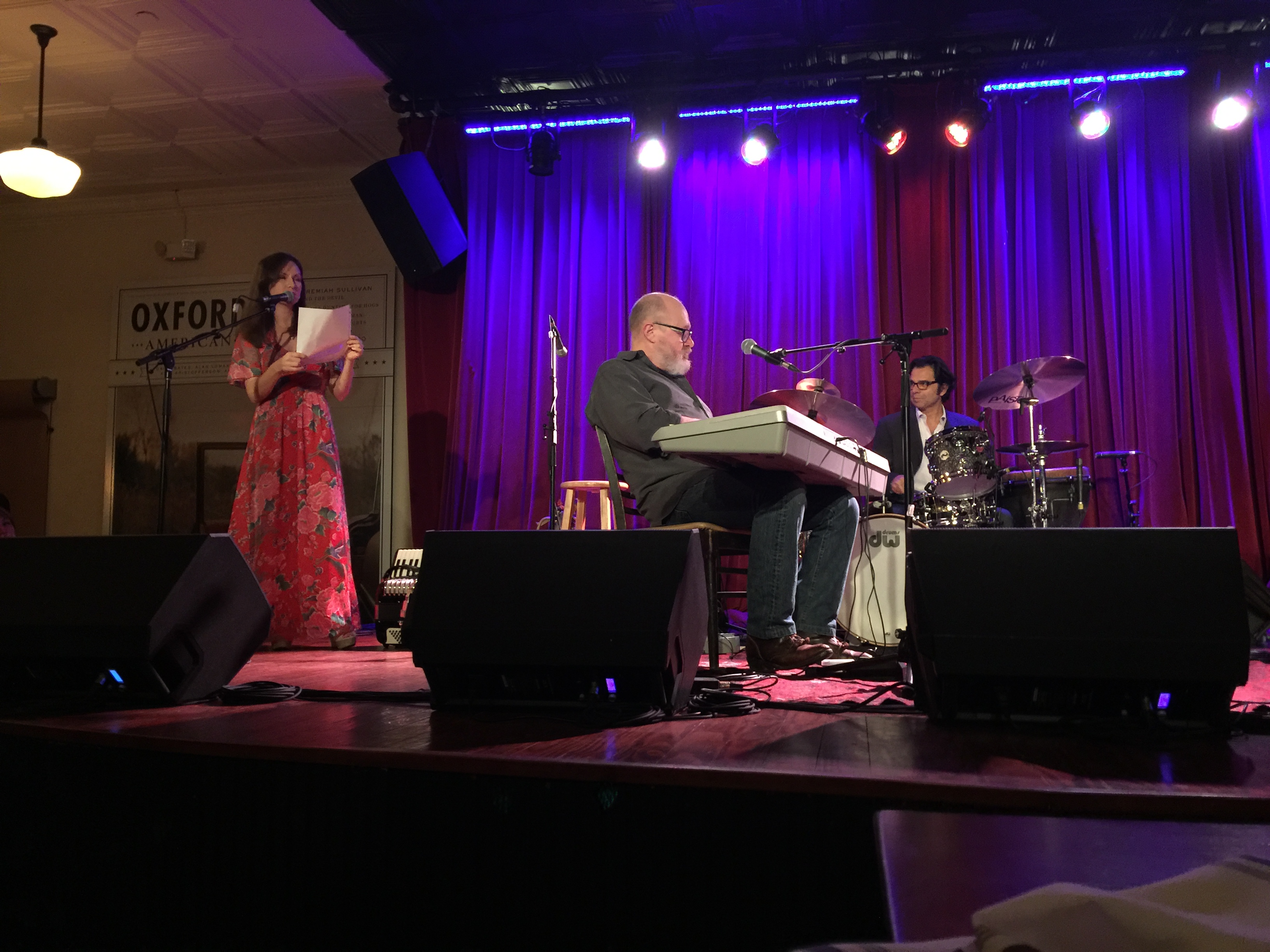 Performing with Chuck Dodson &amp; Rafael Gayol at South on Main, 2017, 2