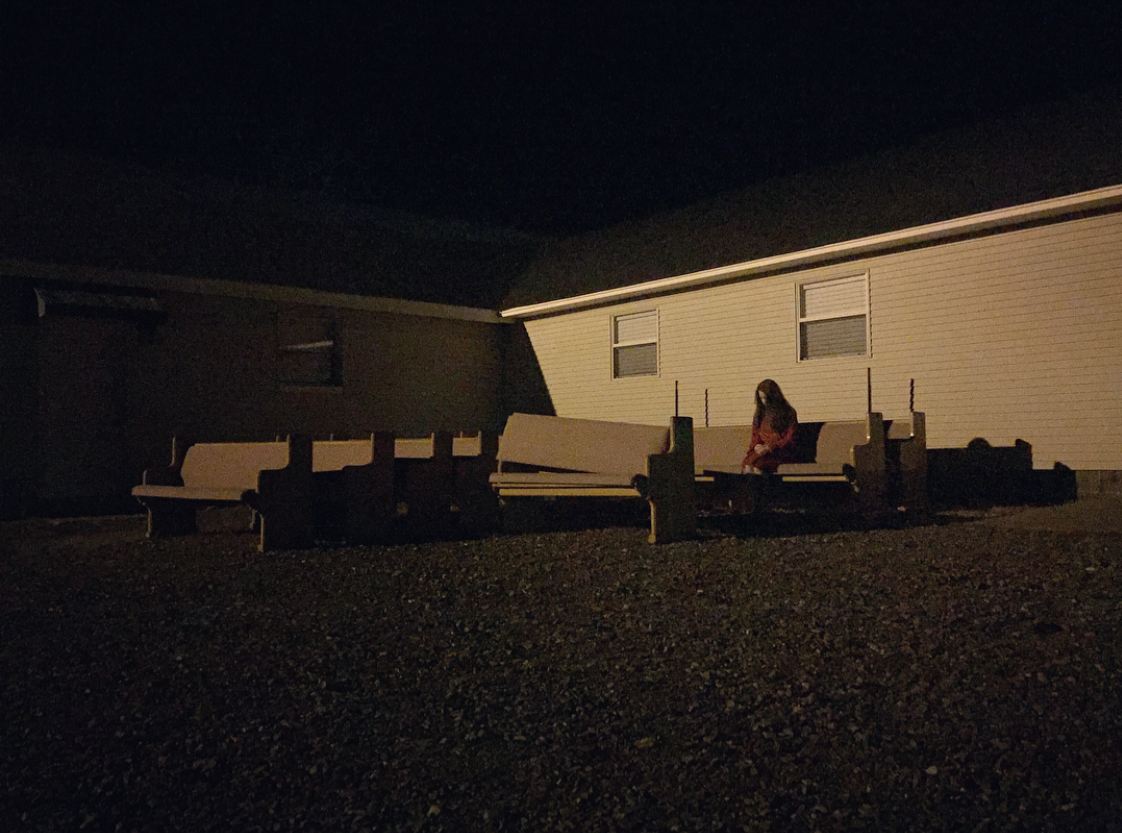 Night Church, Self Portrait